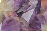 Deep Purple Amethyst Crystal Cluster - DR Congo #223271-3